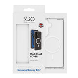 Samsung Galaxy S26+ (Plus) X2O Mag Clear Case - MagSafe Compatible - Transparent