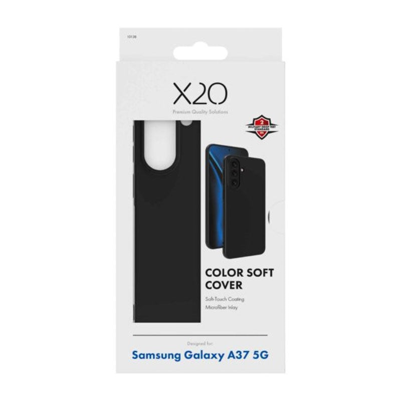 Samsung Galaxy A37 X2O Color Soft Case - Black