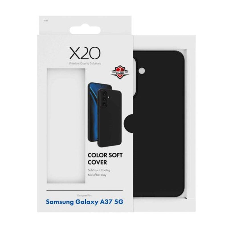 Samsung Galaxy A37 X2O Color Soft Case - Black