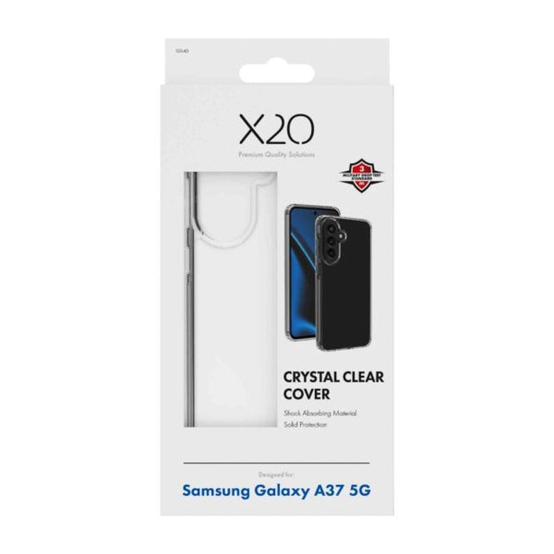 Samsung Galaxy A37 X2O Crystal Clear Case - Transparent