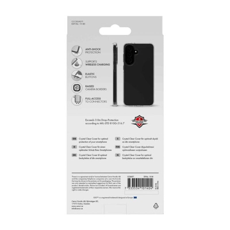 Samsung Galaxy A37 X2O Crystal Clear Case - Transparent