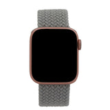 Apple Watch (38/40/SE/41/42mm) Elastic Fabric Smartwatch Strap - Size L - Grey