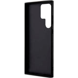 Samsung Galaxy S23 Ultra Karl Lagerfeld Saffiano Karl & Choupette Hard Case - Black