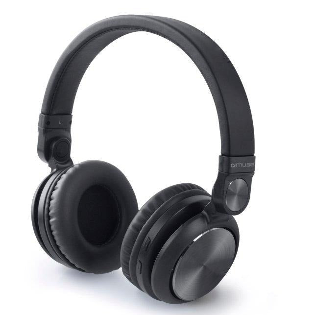 Muse M-276 Wireless Bluetooth On-Ear Headphones - Black