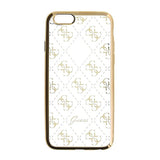 Guess iPhone 6/6s Signature Heard. Transparent TPU Case Gold