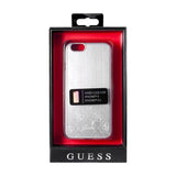 Guess iPhone 6/6s 4G Aluminium Hard Case Silver