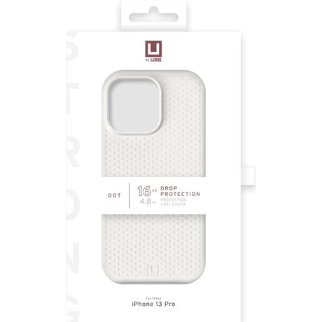 iPhone 13 Pro UAG [U] Dot Series Silicone Tough Case - Marshmallow