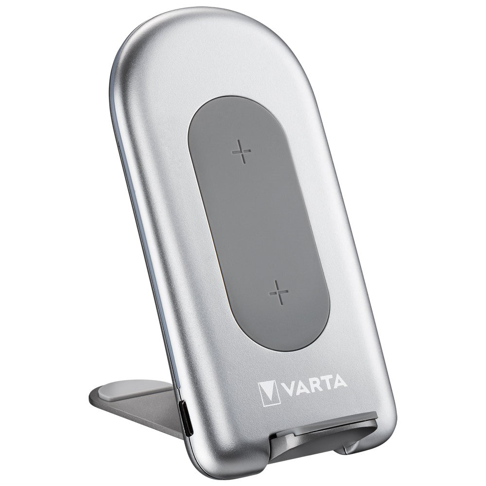 Varta Wireless Charger 15W - Silver / Grey