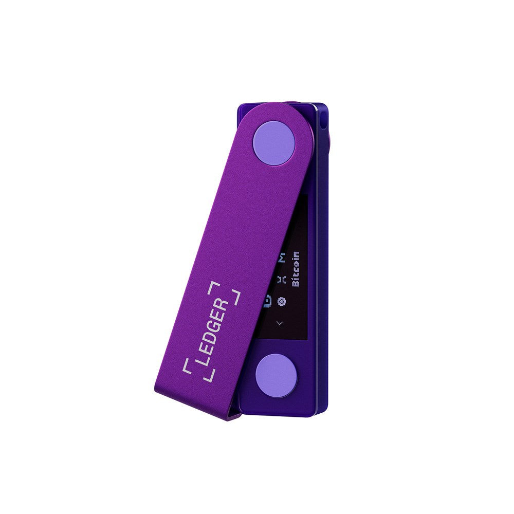 Ledger Nano X Crypto Hardware Wallet - Amethyst Purple