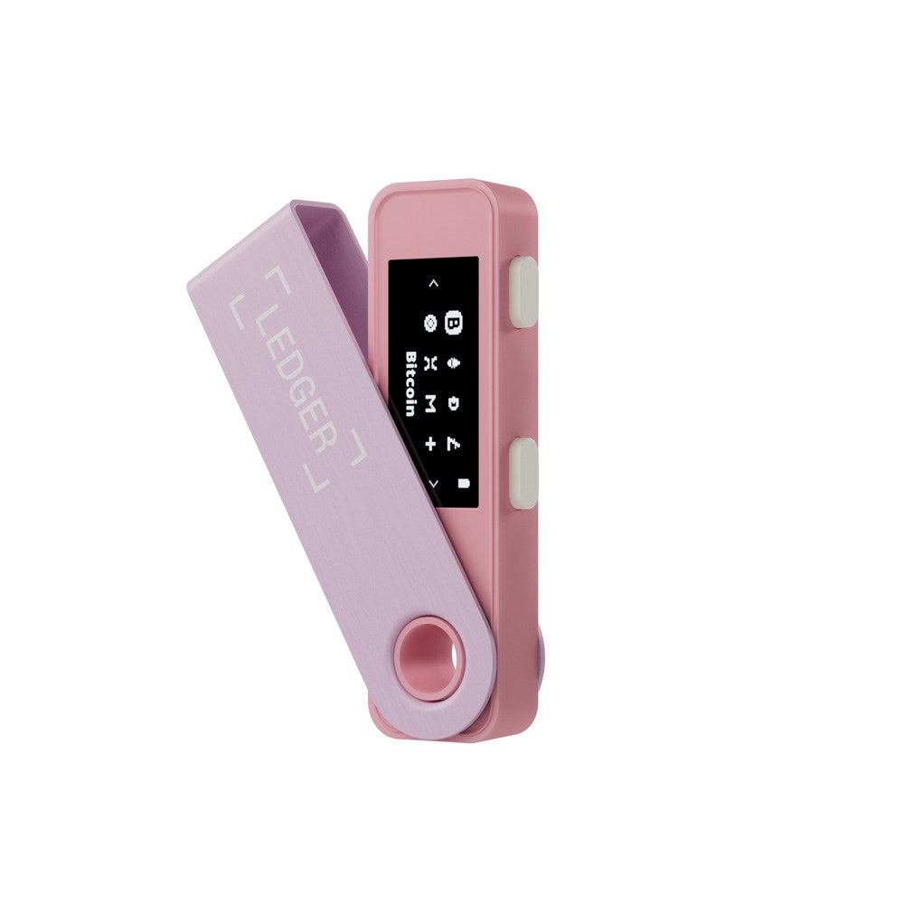 Ledger Nano S Plus Crypto Hardware Wallet - Pastel Pink