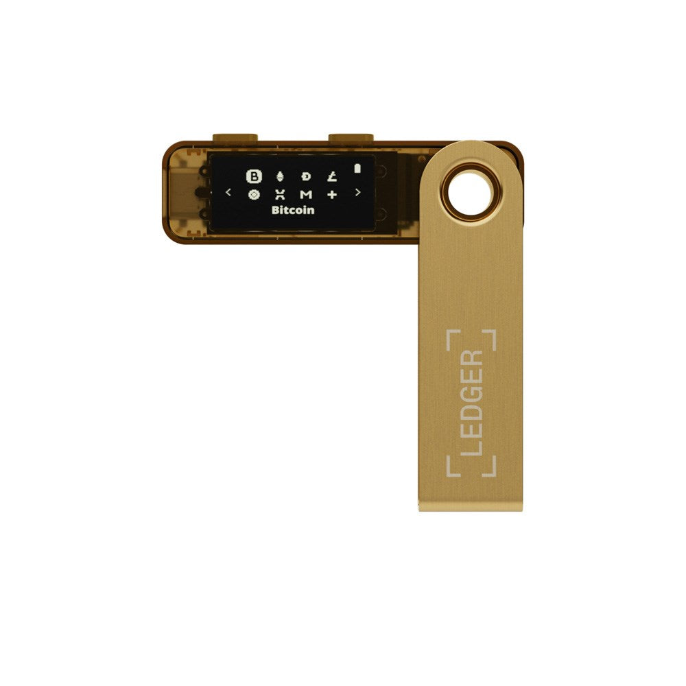 Ledger Nano S Plus Crypto Hardware Wallet - Gold