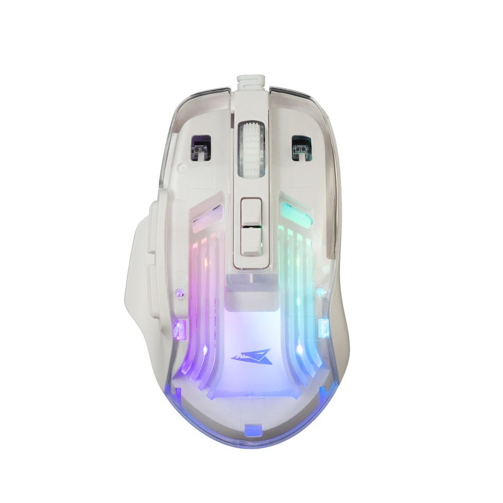 Baracuda ANGLERFISH Gaming Mouse - 7D / 7200 DPI - White
