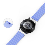 Smartwatch Strap 20mm Dux Ducis LD-Series Magnetic Silicone Strap - Blue