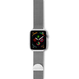 Apple Watch (38/40/SE/41/42mm) Epico Milanese Stainless Steel Strap - Silver