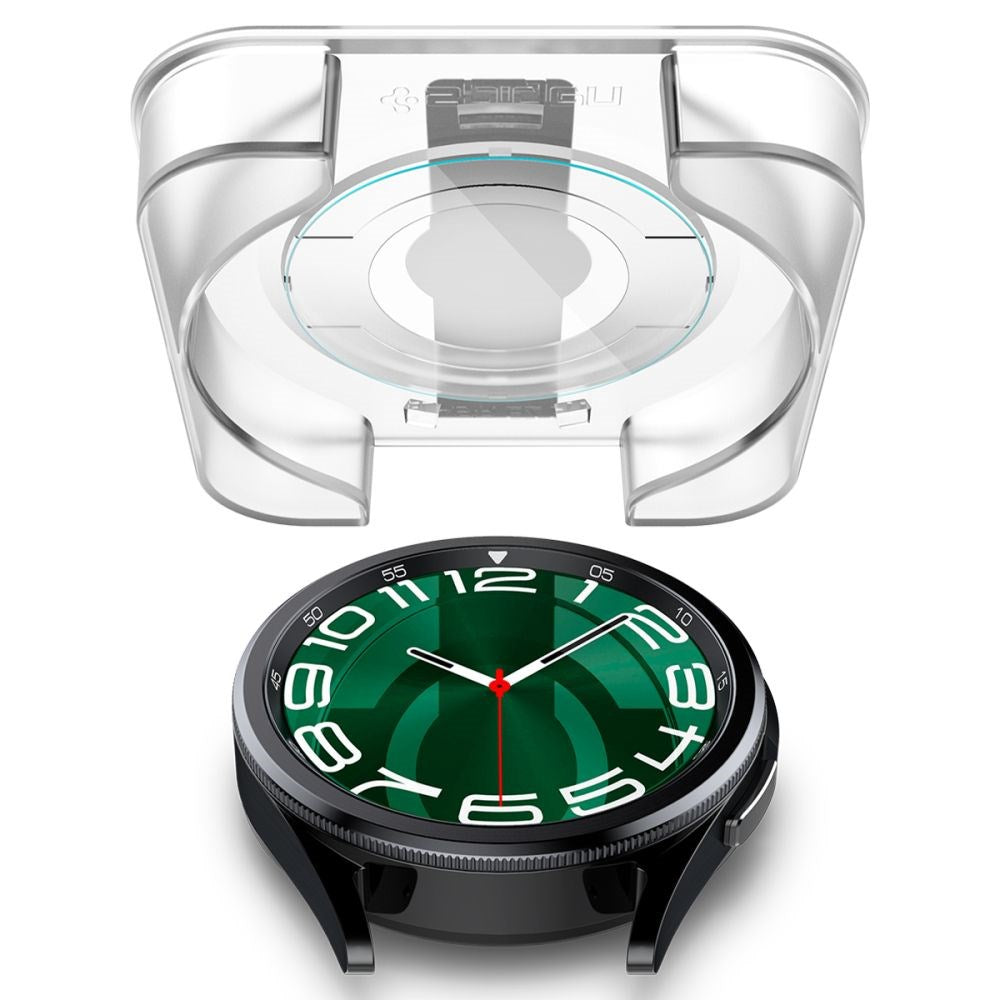 Samsung Galaxy Watch 6 Classic (47mm) Spigen EZ Fit Glass Screen Protector - 2-Pack - Transparent