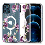 iPhone 12 / 12 Pro Tech-Protect MagMood Case  - MagSafe Compatible - Spring Floral