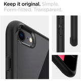 iPhone SE (2022 / 2020) / 8 / 7 Spigen Ultra Hybrid Case - Black