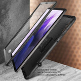 Samsung Galaxy Tab S7 FE SupCase Beetle Unicorn Pro Case with Protective Film - Black