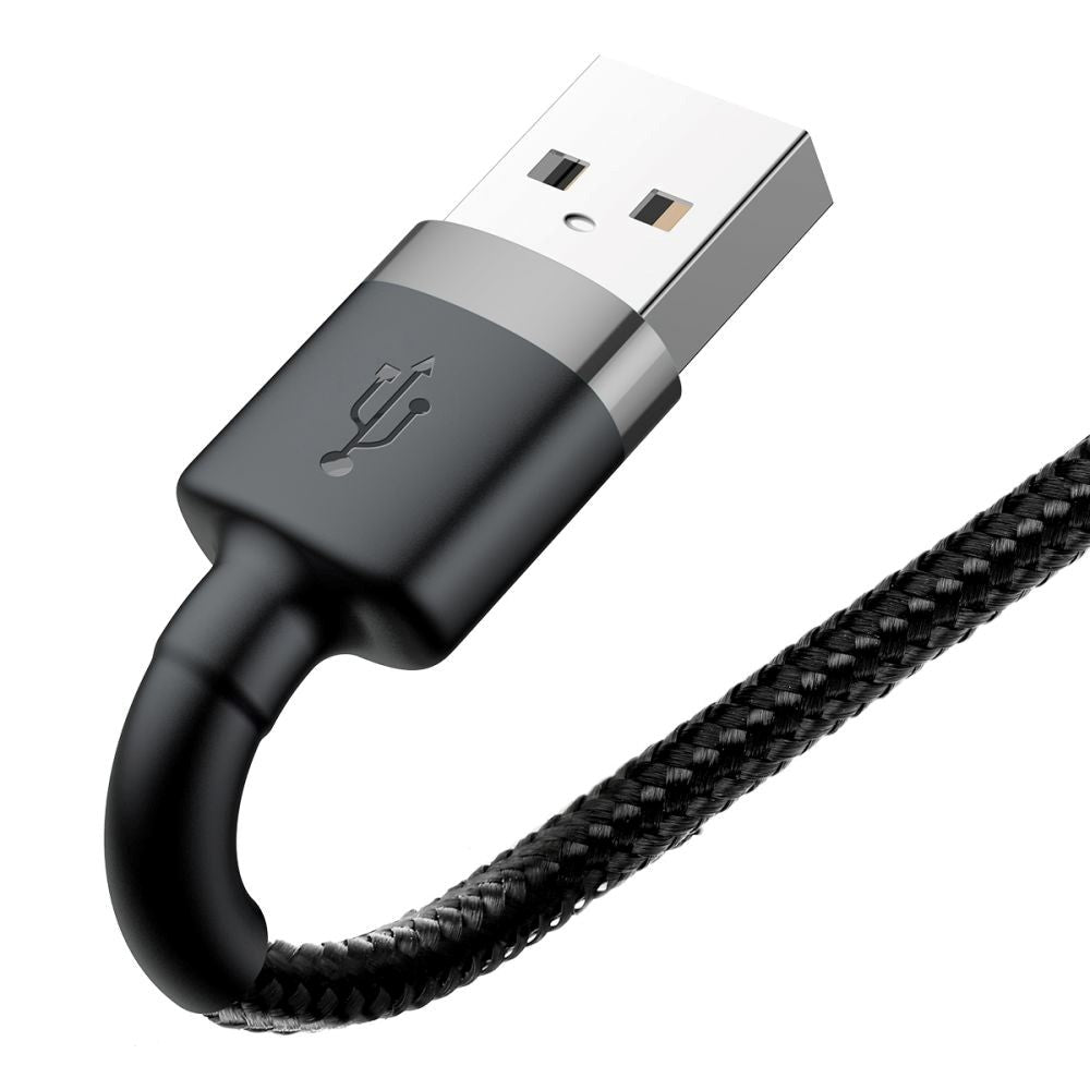 Baseus Cafule USB-A to Lightning Cable - 0.5m - Black