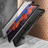 Samsung Galaxy Tab S9 FE+ (Plus) SupCase Beetle Unicorn Pro Case with Protective Film - Black