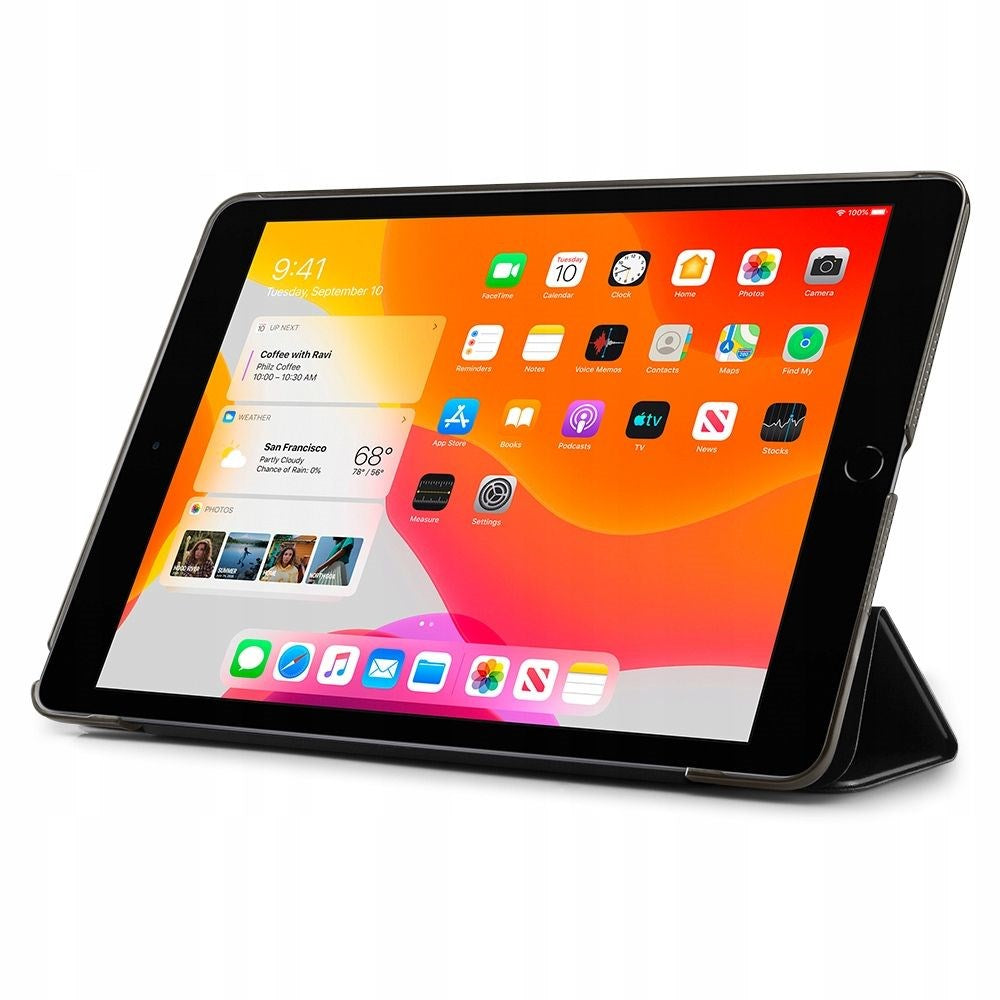 iPad 10.2" (2021 / 2020 / 2019) Case - Spigen smart Fold Case - Black