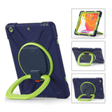 iPad 10.2" (2021 / 2020 / 2019) Tech-Protect X-Armor Kickstand Case - Blue / Green