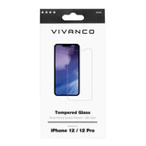 iPhone 12 / 12 Pro Vivanco Tempered Glass - Case-friendly - Screen Protection - Transparent