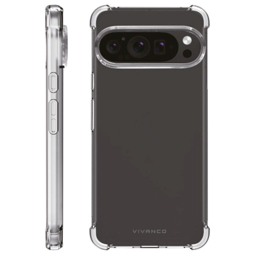 Google Pixel 9 / 9 Pro Vivanco Anti-Shock Case - Transparent