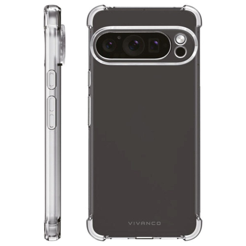 Google Pixel 9 Pro XL Vivanco Anti-Shock Case - Transparent