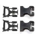 ORTLIEB Repair Kit Stealth Replaceable Side-Release (25mm) Buckle 2 pcs. - Black