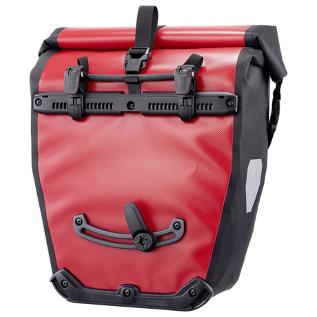 ORTLIEB Back-Roller 20L Bicycle Bag for Luggage Carrier (42 x 32 x 17cm) - Red / Black