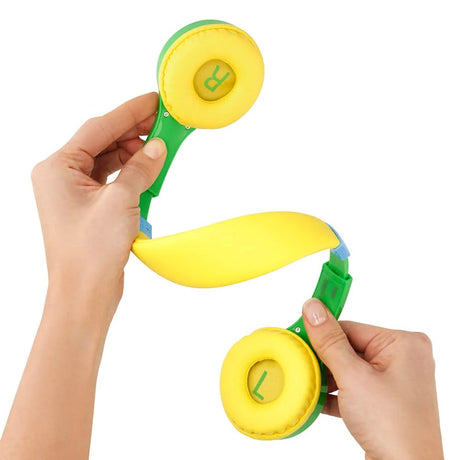 HAMA Wired Headphones for Children - Max. 85 dB - On-Ear - Green / Yellow