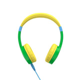 HAMA Wired Headphones for Children - Max. 85 dB - On-Ear - Green / Yellow
