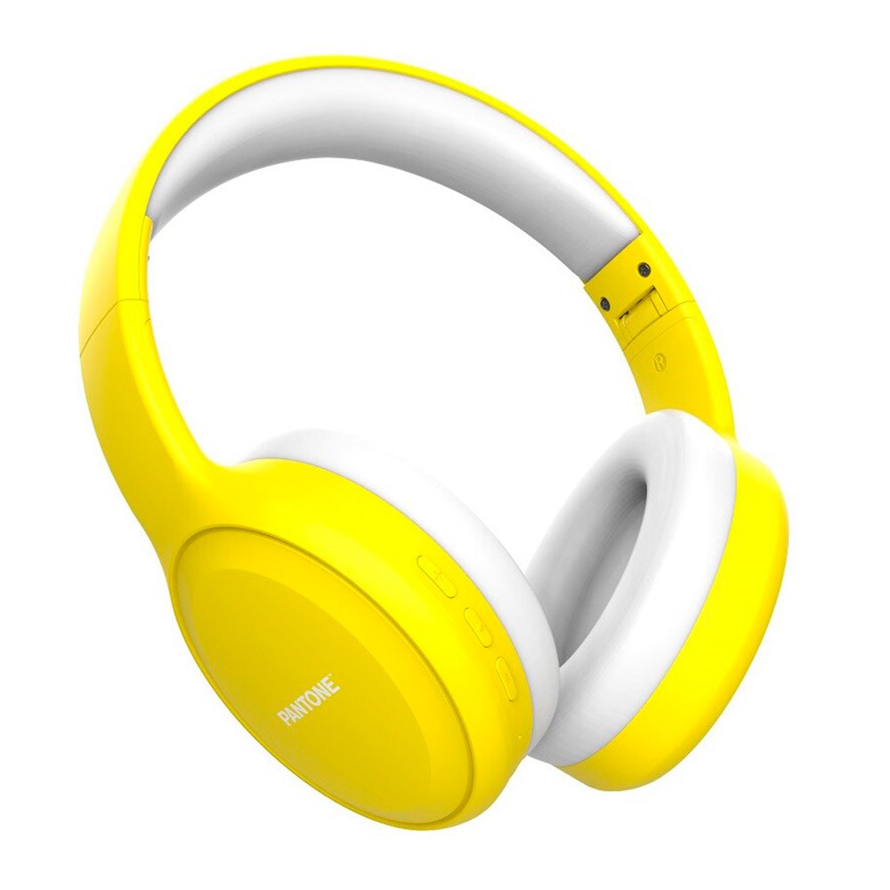 Pantone Bluetooth Headphones - Over-Ear - Yellow