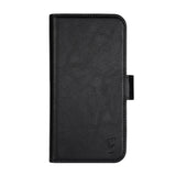 iPhone 14 GEAR Wallet - Leather Flip 2-in-1 Case with Wallet - Black