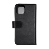 iPhone 14 GEAR Wallet - Leather Flip 2-in-1 Case with Wallet - Black