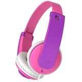 JVC Tinyphones HA-KD7 Kids Headset Max. 85dB w. Stickers - Pink / Purple