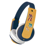 JVC Tinyphones HA-KD10W Wireless Kids Headset Max. 85dB w. Stickers - Yellow / Blue