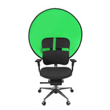 4smarts Chroma-Key Green Screen for Office Chair - Green