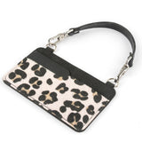 4smarts DressUP Phone Holder w. Strap & Card Holder - Leopard