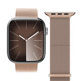 Vonmählen Apple Watch (42/44/SE/45/46/49mm) Milanese Loop 2 Stainless Steel Strap - Rose Gold