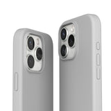 Vonmählen iPhone 16 Pro Max Eco Silicone Case - MagSafe Compatible - Light Gray