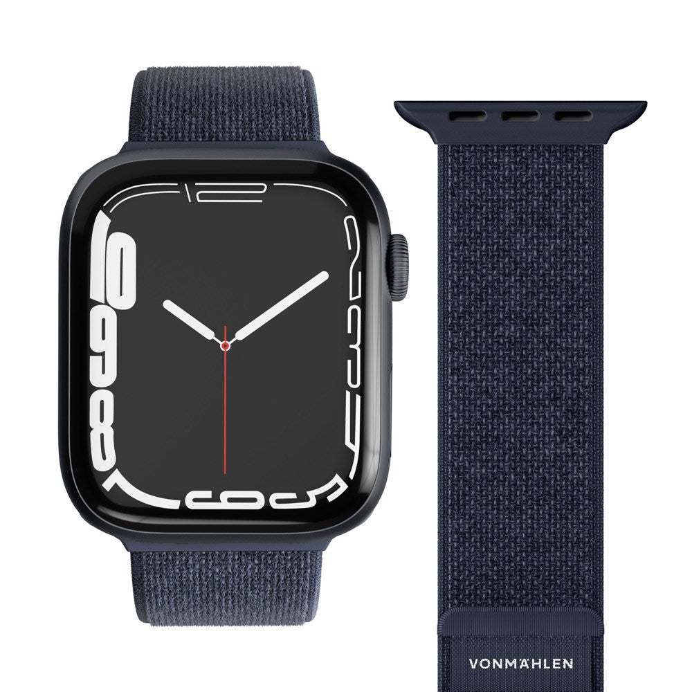 Apple Watch (38/40/SE/41/42mm) Vonmählen Fitness Loop 2 Nylon Strap - Blue