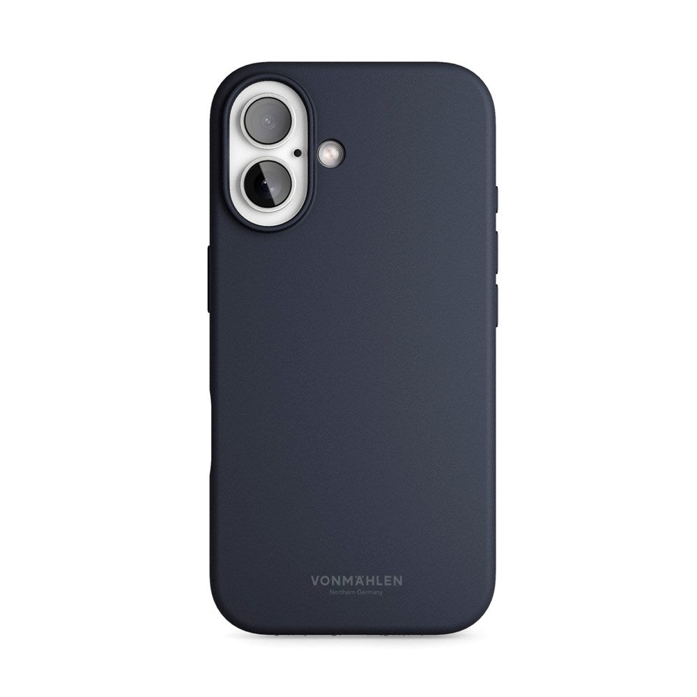 Vonmählen iPhone 16 Eco Silicone Case - MagSafe Compatible - Navy