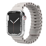 Vonmählen Apple Watch (38/40/SE/41/42mm) Wave Band 2 Recycled Silicone Strap - Gray