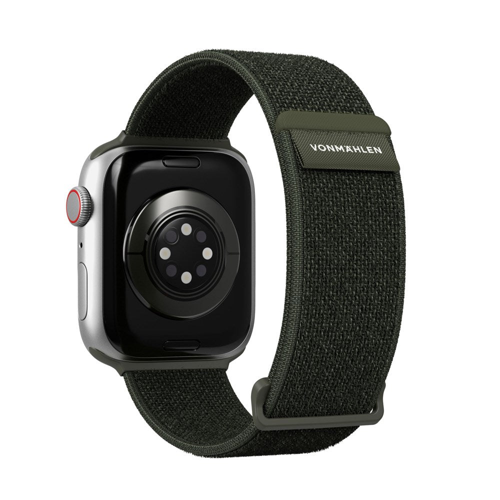 Apple Watch (42/44/45/SE/49mm) Vonmählen Fitness Loop 2 Nylon Strap - Green