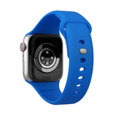 Vonmählen Apple Watch (42/44/SE/45/46/49mm) Classic Band 2 Recycled Silicone Strap - Blue