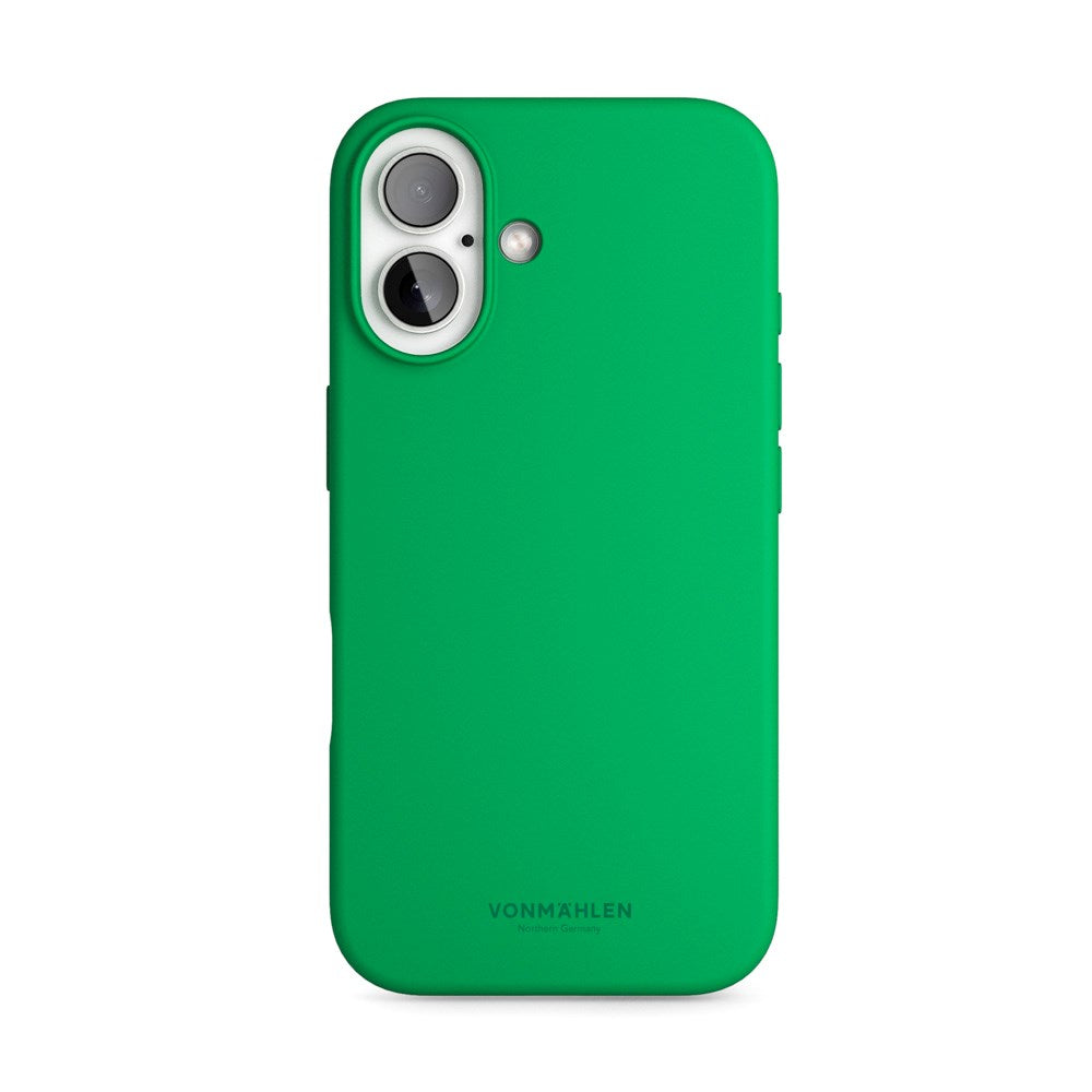 Vonmählen iPhone 16 Eco Silicone Case - MagSafe Compatible - Green Haven