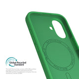 Vonmählen iPhone 16 Eco Silicone Case - MagSafe Compatible - Green Haven