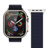 Vonmählen Apple Watch (38/40/SE/41/42mm) Woven Loop Nylon Watch Strap - Navy